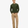 Textured Crew Knitted Jumper