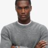 Textured Crew Knitted Jumper