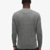 Textured Crew Knitted Jumper