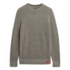 Textured Crew Knitted Jumper