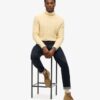The Merchant Store – Cable Roll Neck Jumper