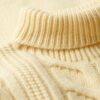 The Merchant Store – Cable Roll Neck Jumper