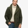 The Merchant Store – Wool Blend Pea Coat