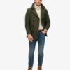 The Merchant Store – Wool Blend Pea Coat