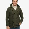 The Merchant Store – Wool Blend Pea Coat
