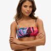 Tropical Bandeau Bikini Top