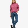 Twist Cable Knit Polo Neck Jumper