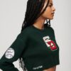 Varsity Cropped Crew Jumper