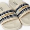 Vegan Webbing Pool Sliders
