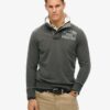 Vintage Athletic Half Button Sweatshirt
