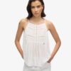 Vintage Lace Yoke Cami Top